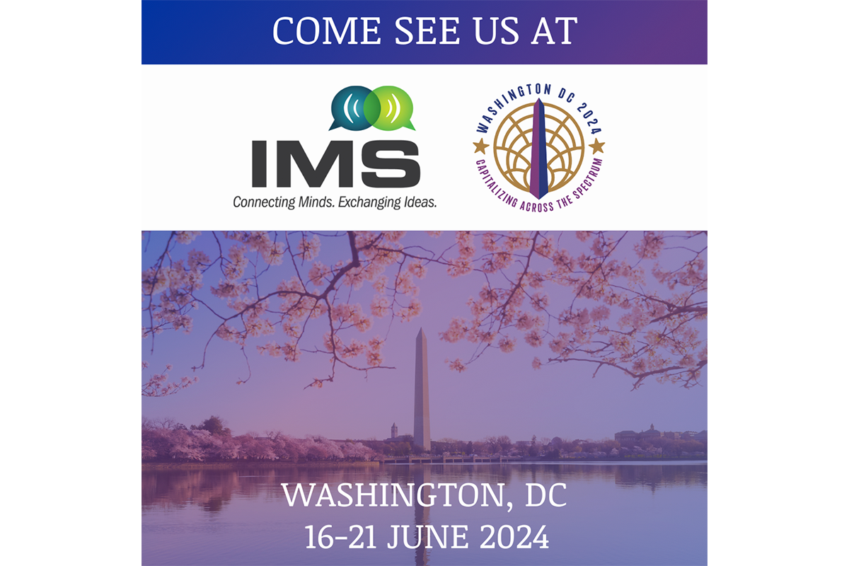 Metamagnetics will be exhibiting at IMS 2024 in Washington D.C. June 16th - 20th 2024